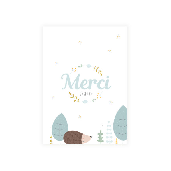 Remerciement "Forest"