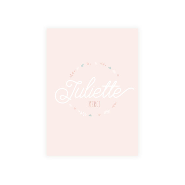 Remerciement "Poetic"