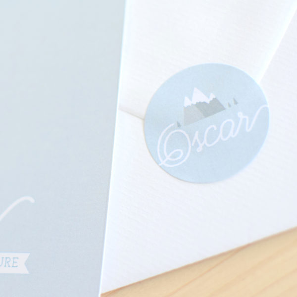 Sticker rond "Wild Life"