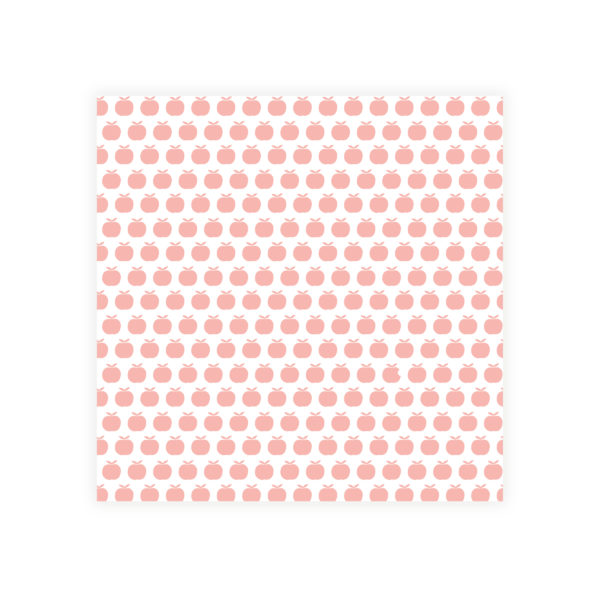 Faire-part 12*12 "Pomme, Pomme, Girl"