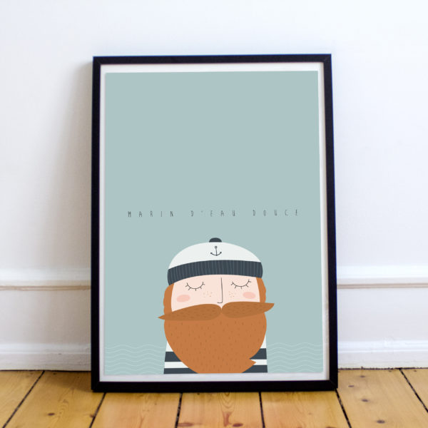 Affiche "Marin d'eau douce"