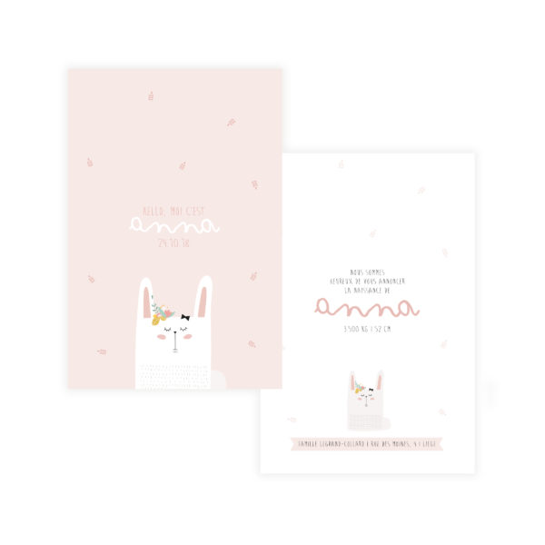 Faire-part 10*15 "Springtime"