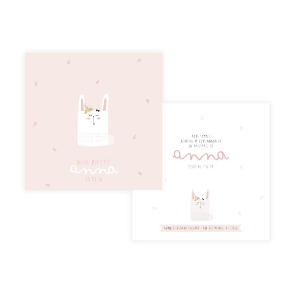 Faire-part 12*12 "Springtime"