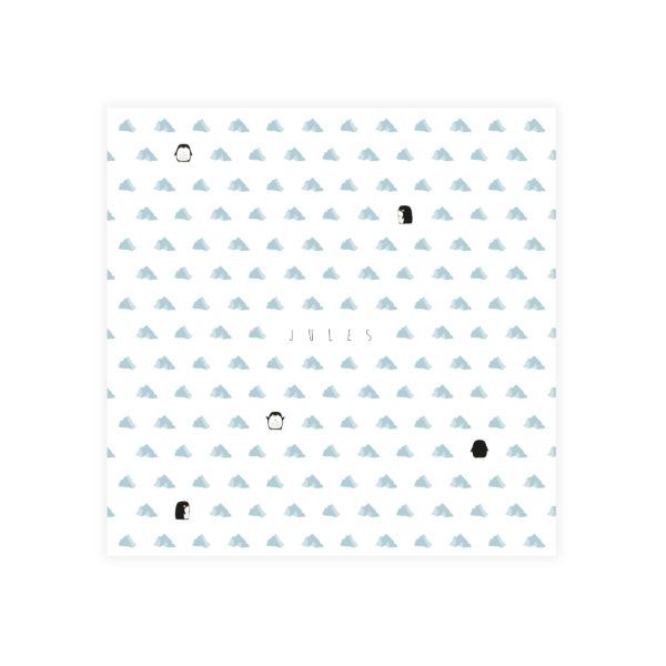 Faire-part 12*12 "Sur la Banquise n°2"