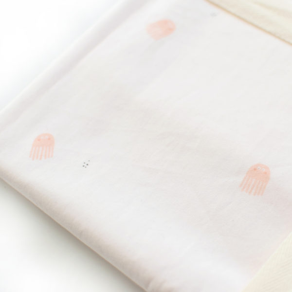 housse de couette bébé bio méduse