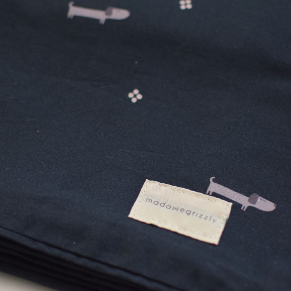 Housse de couette "La balade de Monsieur Saucisse"