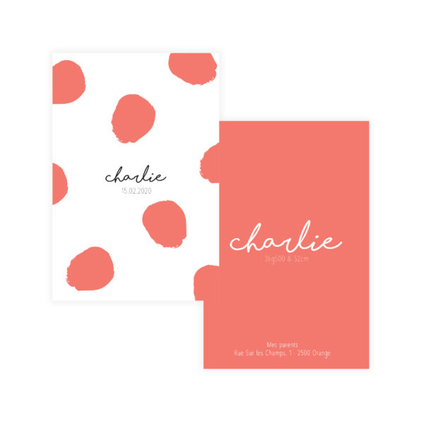 fp graphique rond2 faire-part de naissance rond graphique