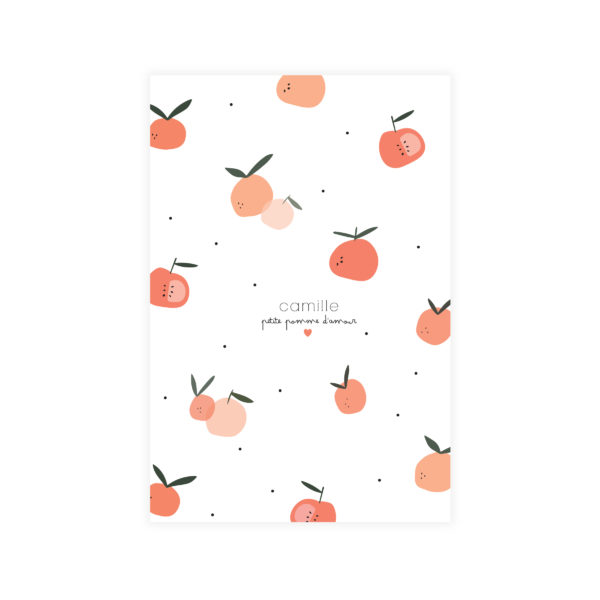 faire-part de naissance pomme d'amour