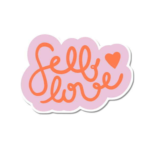 Sticker/Autocollant Self Love